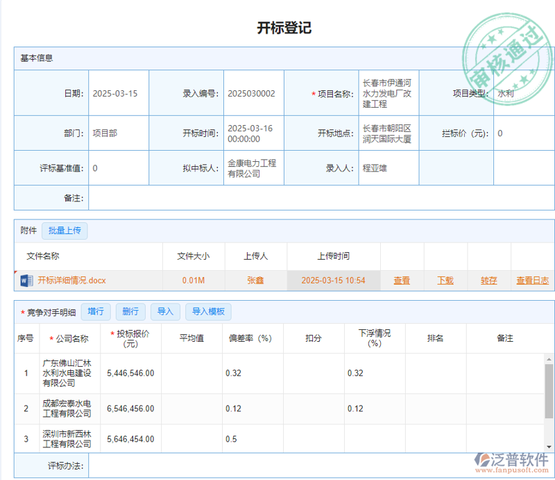 招投标信息:行业风向标